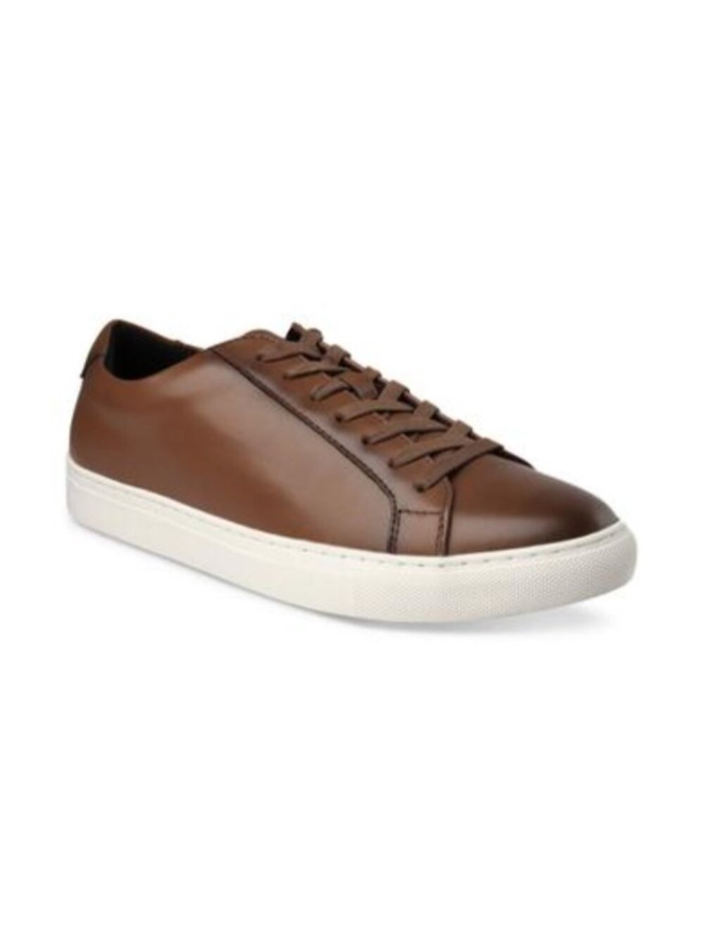 Alfani Men's Grayson Lace-Up Sneakers Tan W/ White 11